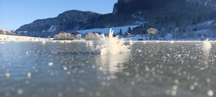 Eiskristall am Thiersee