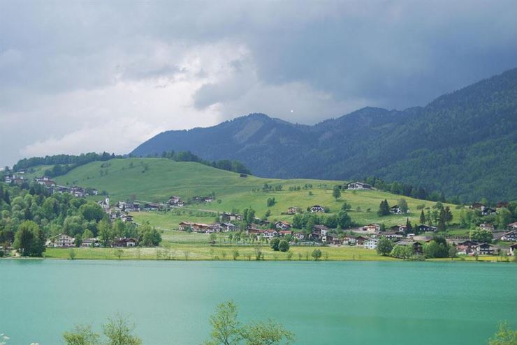Haus Seefried am See Aussicht im Sommer